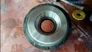 windlass hydraulic motor oil seal replacement