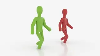 Анимация персонажа 3dsmax