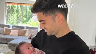 Enzo Zidane avec sa nouvelle-née Sia 😍👨‍🍼