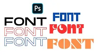 Fastest way to add new FREE fonts to your Photoshop (Any version)