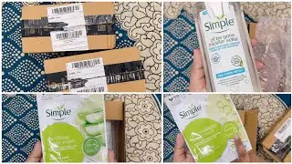 Purple Loot Offer unboxing | Simple brand skincare products haul