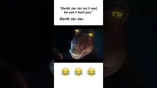 Jar-Jar Binks in the Sequel Trilogy (Darth Jar-Jar Blender Animation) #shorts