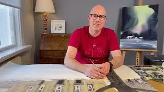 How to paint wet in wet in WATERCOLOR