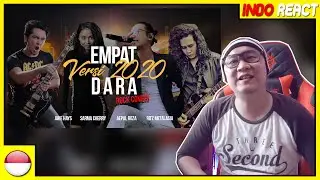 INDOREACT | Empat Dara 2020 - ROCK Cover by Jake Hays feat Aepul Roza, Ritz Metalasia, Sarma Cherry