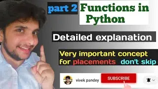 Argument vs Parameters|Types of Arguments in function 