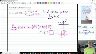 AB Q1 ESQ Model 07 - One Sided Limits