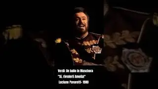 #whodiditbetter #pavarotti vs #domingo in #verdi's Ballo "a riverderti Amelia! #tenor #opera #aria