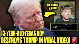 13-Year-Old Goes VIRAL For TAKING DOWN Trump on Social Media