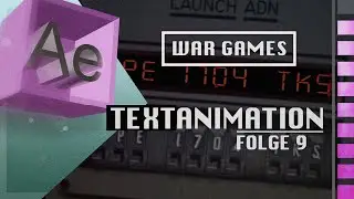 After Effects Text Animation - Abschußcode suchen! (Teil 9)