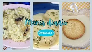 Recetas ideales para el día a día. Menú diario #2 con Thermomix