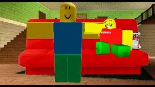 ИГРАЕМ В СТРОГОГО БАТЮ В ХОРРРОР ИГРЕ ROBLOX!!!