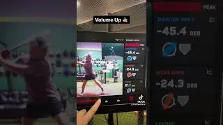 A perfect example of a training session using the HitTrax Biomechanics module!@thehitterslab