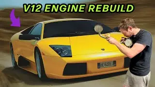 Fixing a Broken Lamborghini Murcielago! Part 2