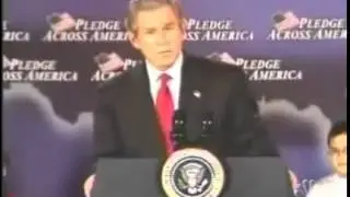 George Bush's Fool Me Once - Gaffe