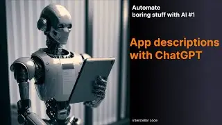 How to Create Winning Descriptions for Your Apps with AI ! #chatgpt #ai