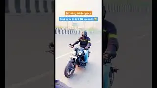 Feeling the lyrics !! Bike Therapy !!