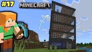 Minecraft Gameplay : Ep#17 ||🔥I MADE NEW LUXURY TOWER 🔥(Survival series)