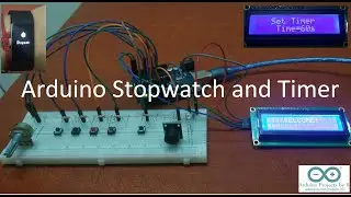 Arduino Stopwatch and Timer