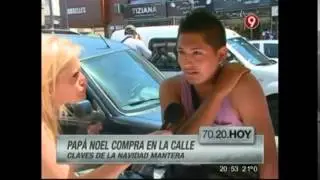 Papa Noel compra en la calle: Claves de una navidad mantera