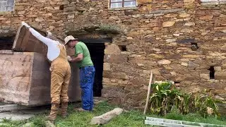 Moving MASSIVE Wooden Boxes - When do we start RESTORING the House?