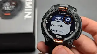 Garmin Instinct 3 - Enable / Disable Heart Rate Sensor