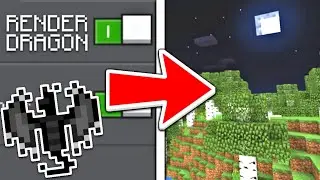 Night Vision Texture Pack For MCPE Render Dragon - Minecraft Bedrock Edition