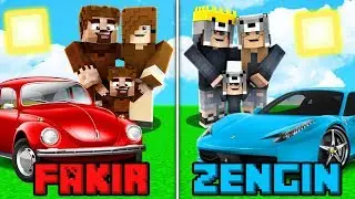 FAKİR AİLE VS ZENGİN AİLE! 😱 - Minecraft