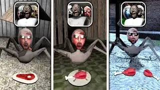Slendrina Child in Granny 1 2 3 All Remake Games - Granny 3 Enhanced Vs Granny 2 Remake Vs  Granny