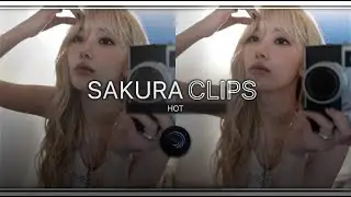 Sakura clips for edits (hot) LE SSERAFIM + ERA CRAZY