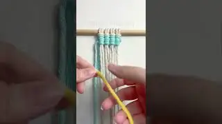Macrame Pixel Tutorial #macrame #macramepatterns #diymacrame