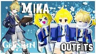 Roblox MIKA Cosplay: Genshin Impact