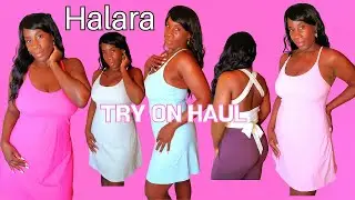 HUGE $360 Halara Try-On Haul/Review, Wannabe Athletic Dresses- Kharyzma #halarareview