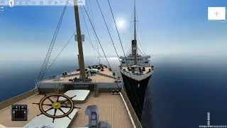 Ship Sim 2008 2 Titanic's ships hitting each other & not sinking