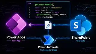 Power Apps Code Apps: Get SharePoint List Item Attachments 🔥