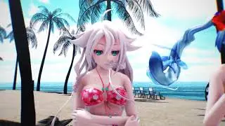 ≡MMD≡ IA.Miku.Teto.Neru - Ghostly Dance [4KUHD60FPS]