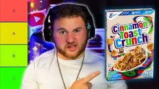 I Ranked EVERY Breakfast Cereal (Tier List)