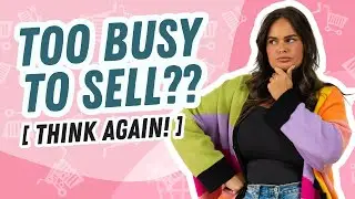 Too Busy To Sell Your Crafts…THINK AGAIN.