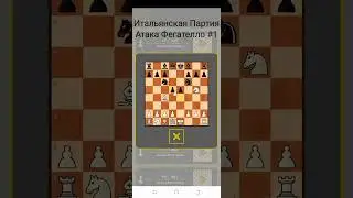 Атака Фегателло #1 Жареная Печень Итальянская Партия Лучшая Шахматная Ловушка