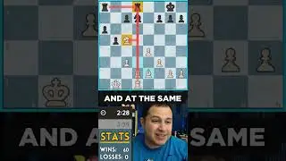 DON'T TRADE THAT KNIGHT!!  #chess #tactics