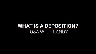 What is a Deposition? What is the Deposition Process? | Attorney Answers Your Questions (2020)
