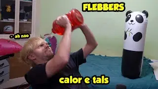fortnite NÃO COMBINA com CALOR !!! (é sério)