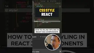 Styling React Components with Inline CSS