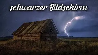 [SCHWARZER BILDSCHIRM] Regengeräusche zum Einschlafen – mit Black Screen