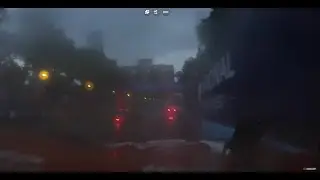 Shane Van Gisbergen onboard crash Chicago street course
