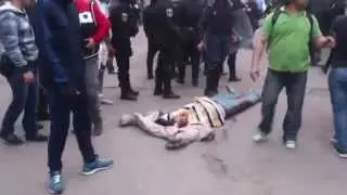 Одесса.2 мая 2014.Дом профсоюзов.