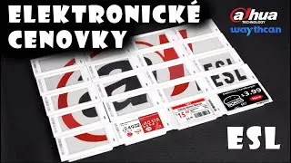 Elektronické cenovky - ESL Electronic Shelf Labels