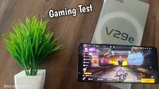 Vivo V29E Free Fire gaming test and Heating & battery Drain Test