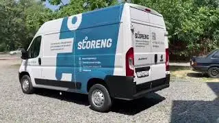 Фиат Дукатто, брендирование, реклама на транспорте by Creativ auto
