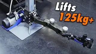 Electric Workshop Crane for E-Bikes, Tools and more