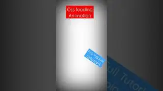 Css loading Animation 